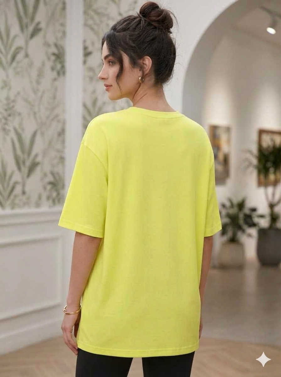 Classic ribbed crew neckline tee