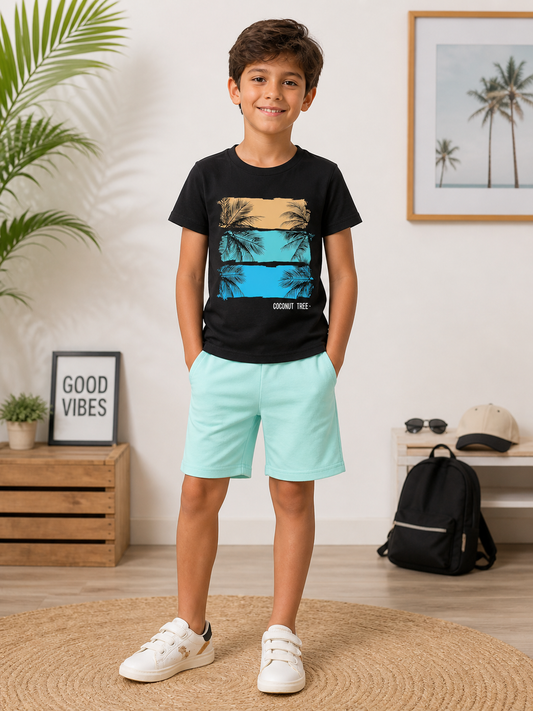 Vibrant summer set for a 10-year-old boy