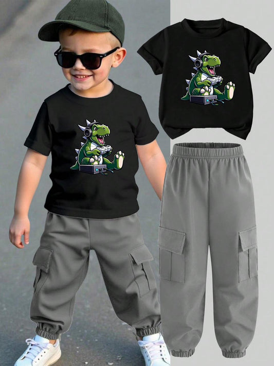 Casual two-piece boy outfit