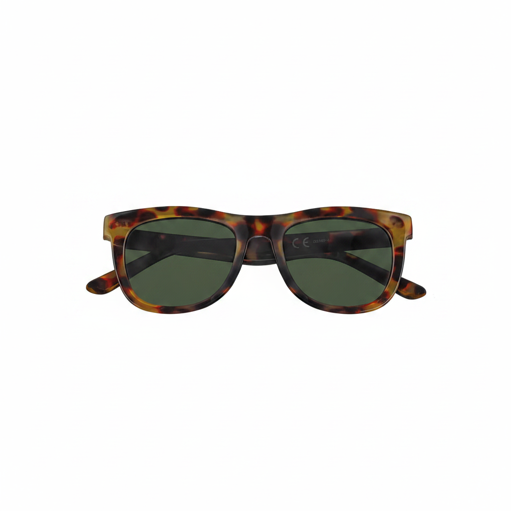 Tortoise Sunglasses Front View - Square