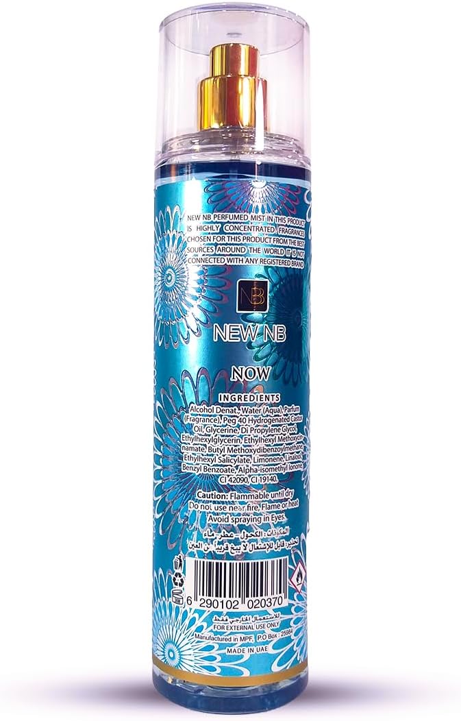 New NB Perfume Mist Now For Women 250ml