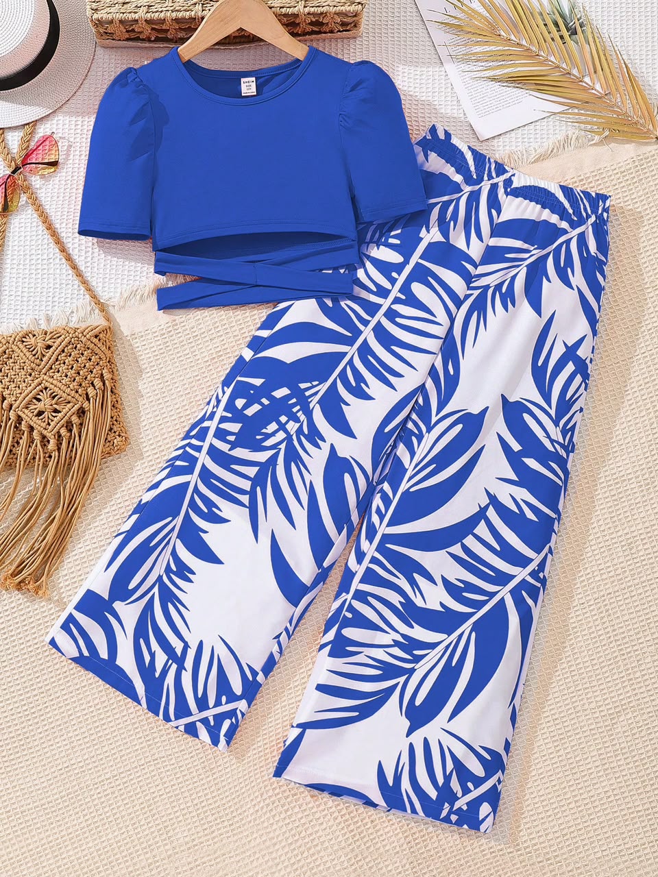 vibrant two-piece summer co-ord 12 yr girl set