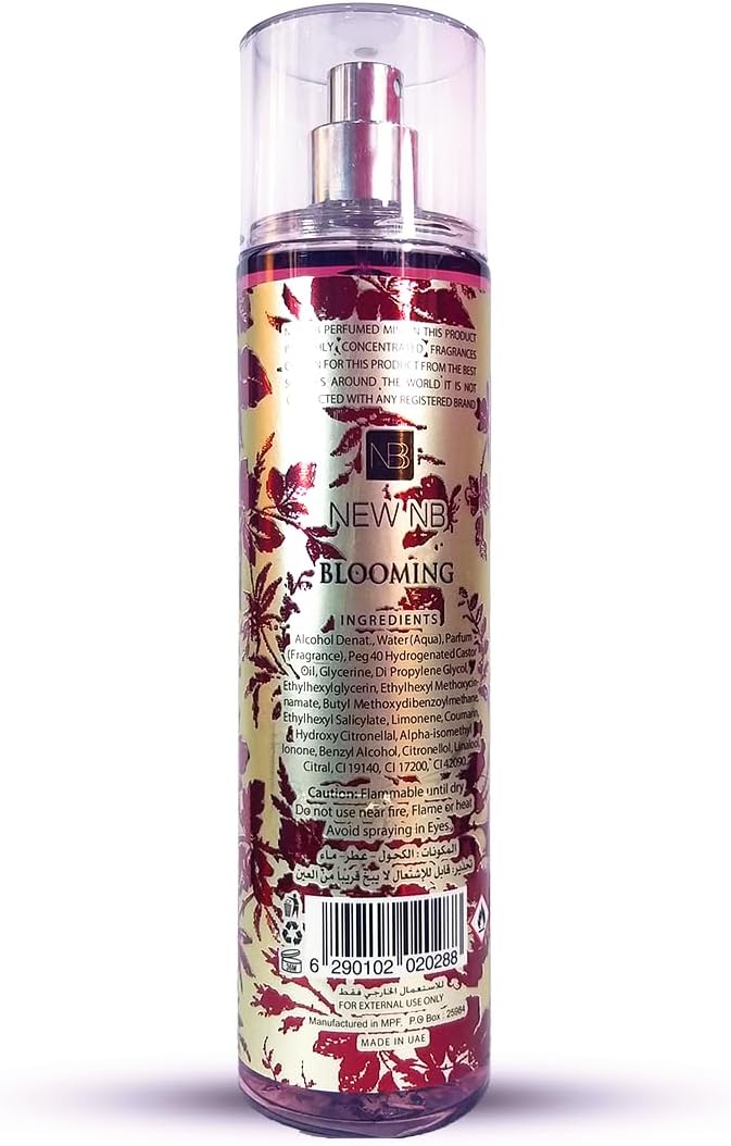 New NB Perfume Mist Blooming For Women-250ml