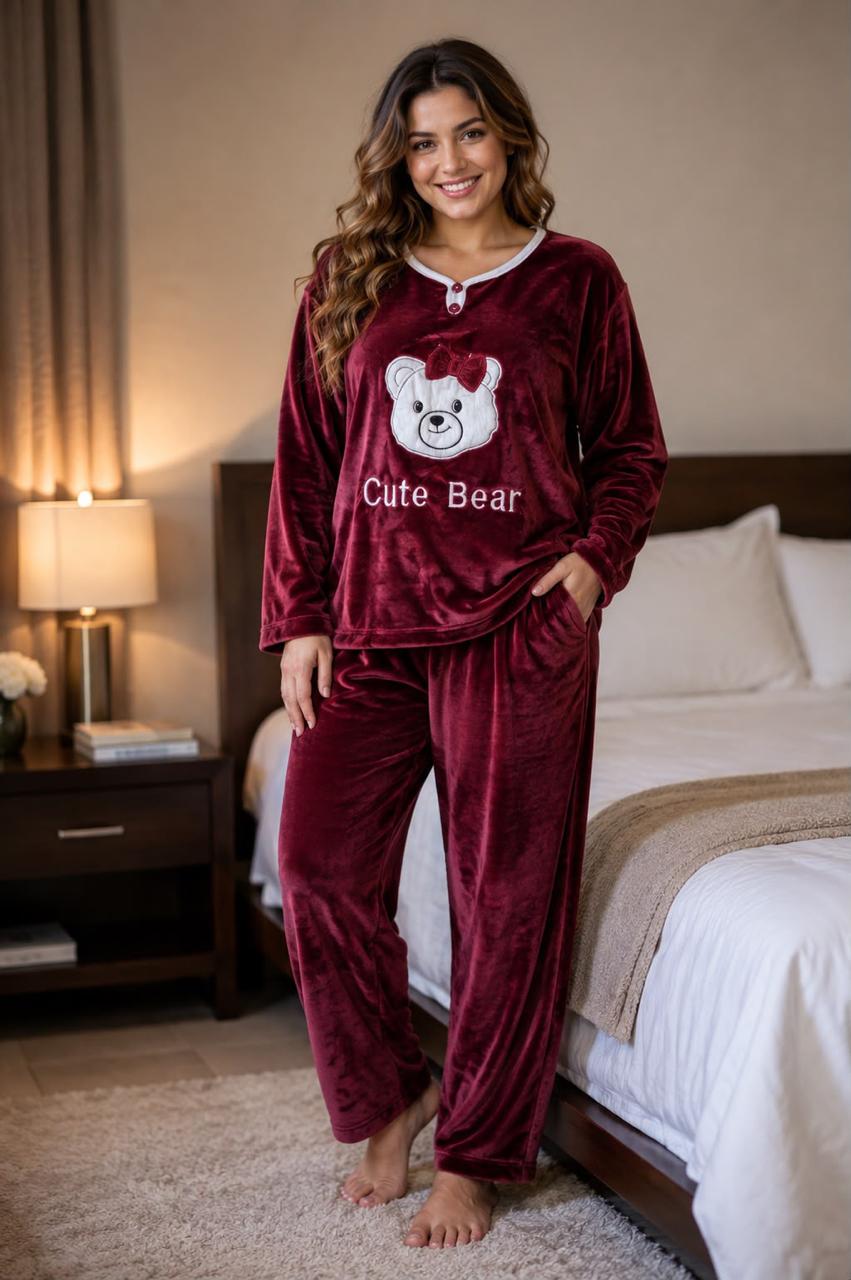 comfortable two-piece pajama set