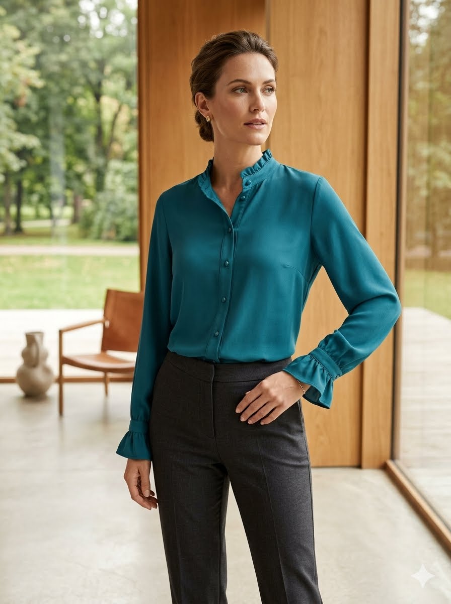 Elegant, vintage-inspired chemise