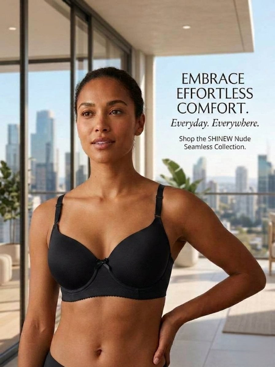 Laser Cut women's push-up bra