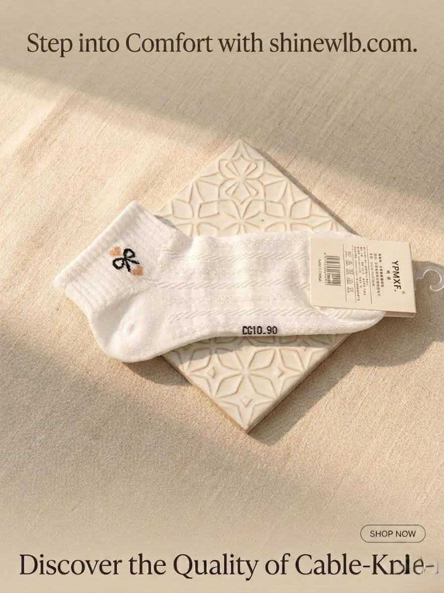 Pair of women's athletic ankle socks