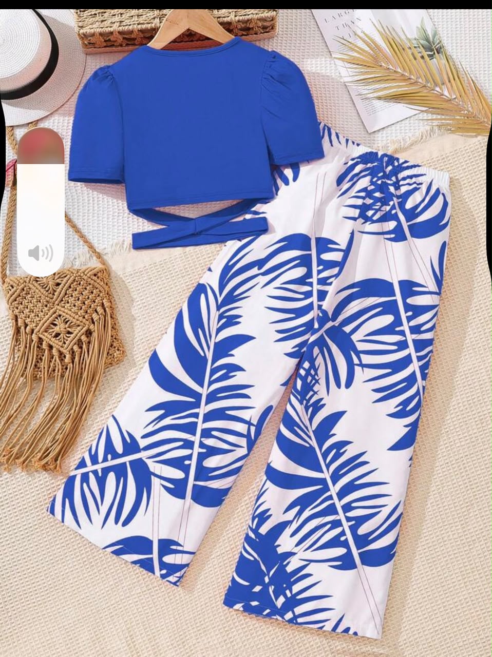 vibrant two-piece summer co-ord 12 yr girl set