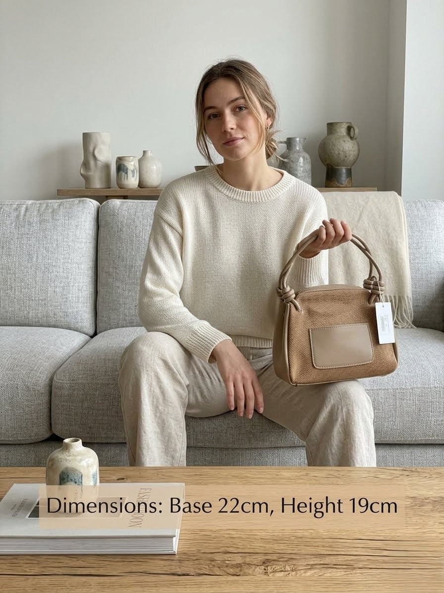 Elegant structured handbag