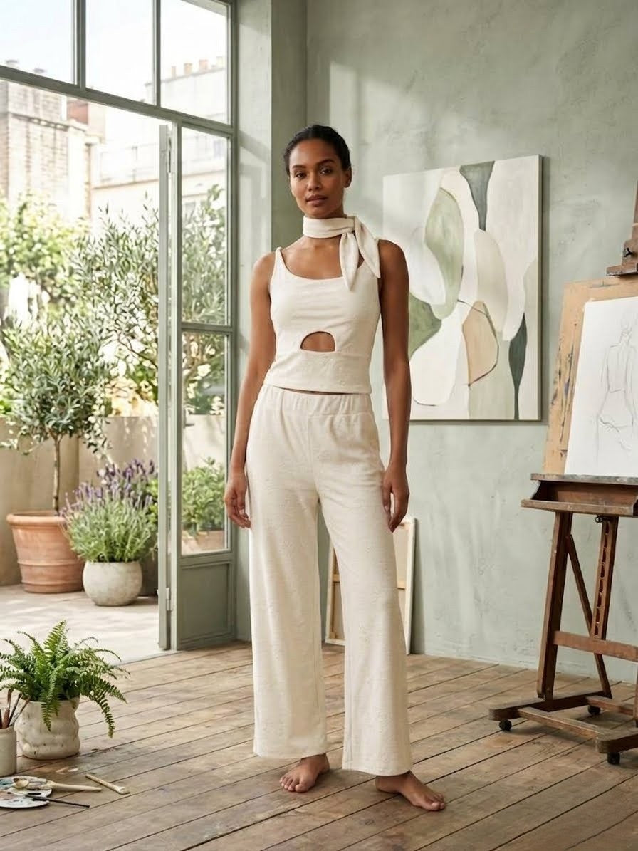stylish two-piece special summer set