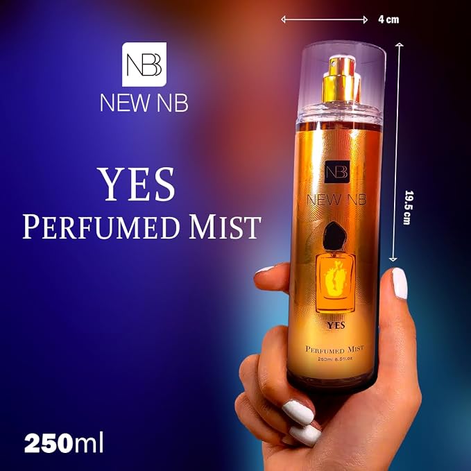New NB Perfume Mist Yes For Women 250ml
