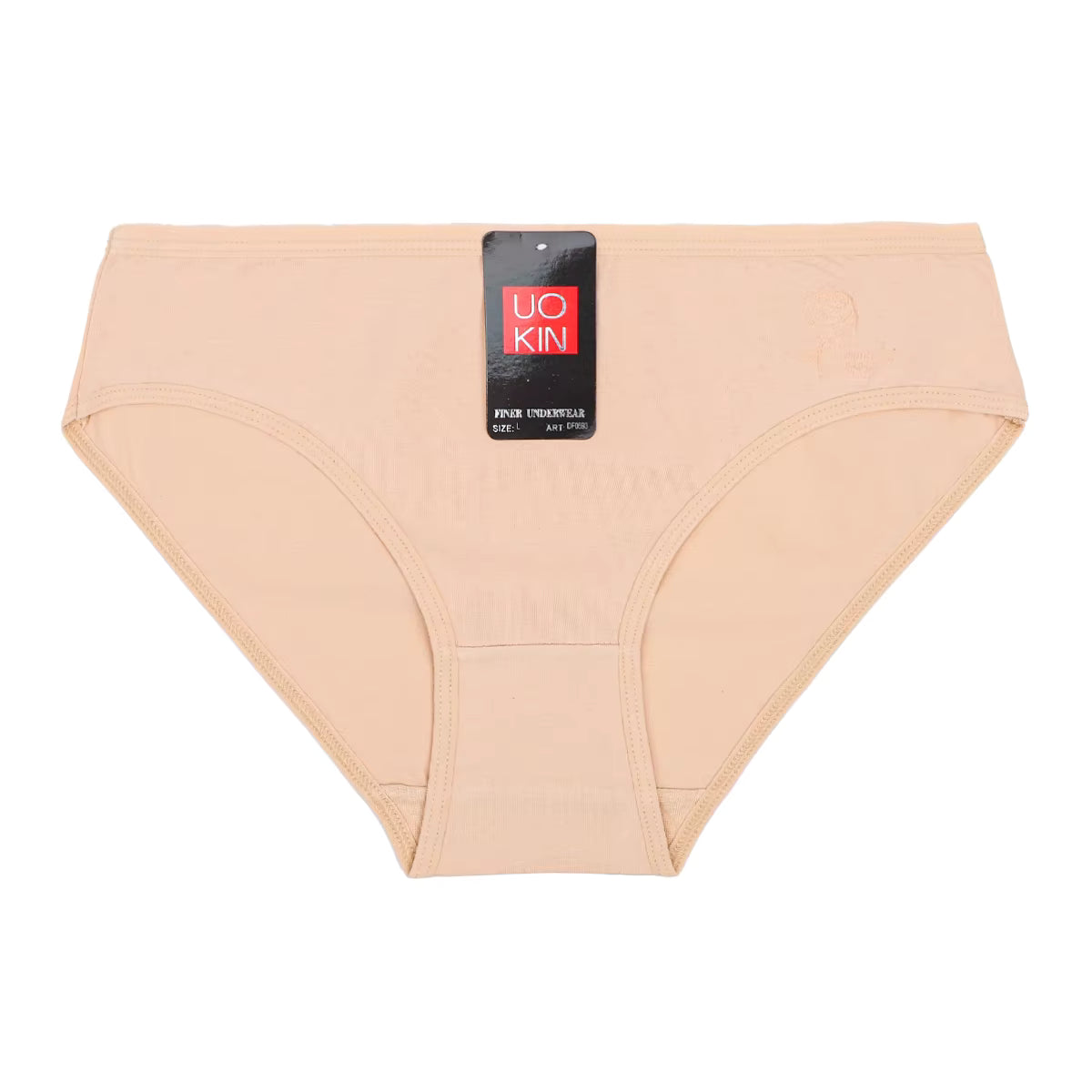 Classic bikini-style solid color panty