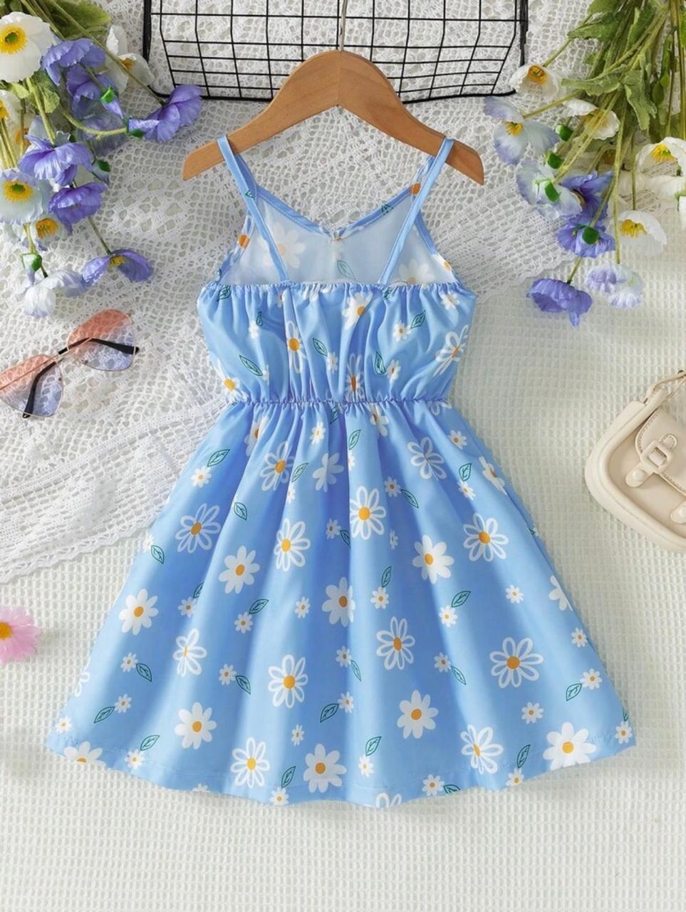 Charming light blue summer Dress