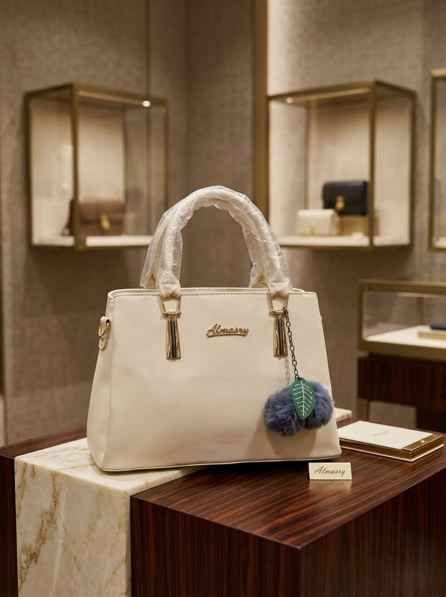 Chic pink handbag