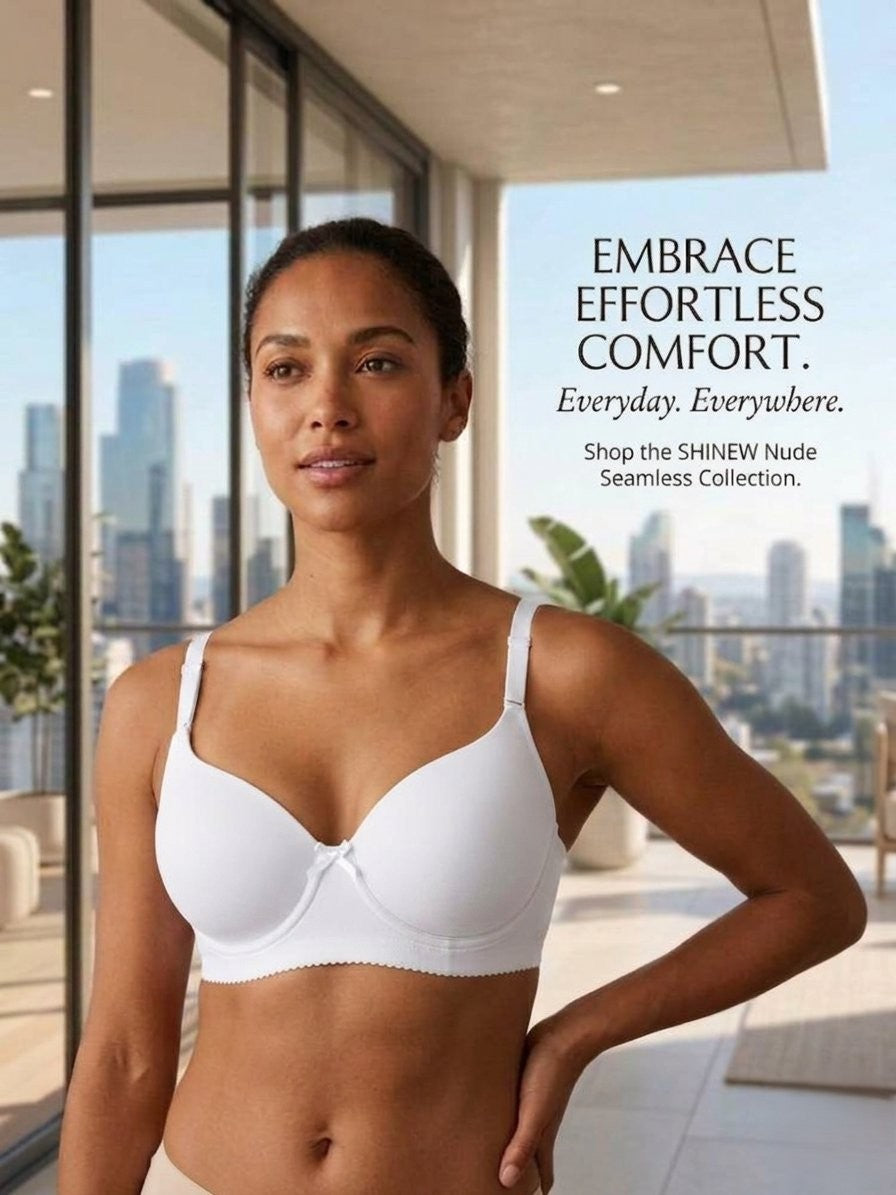 Laser Cut women's push-up bra