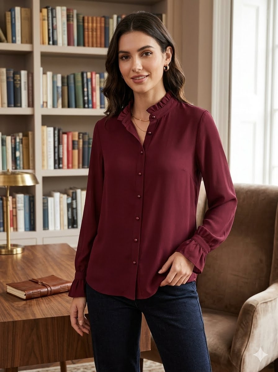 Elegant, vintage-inspired chemise