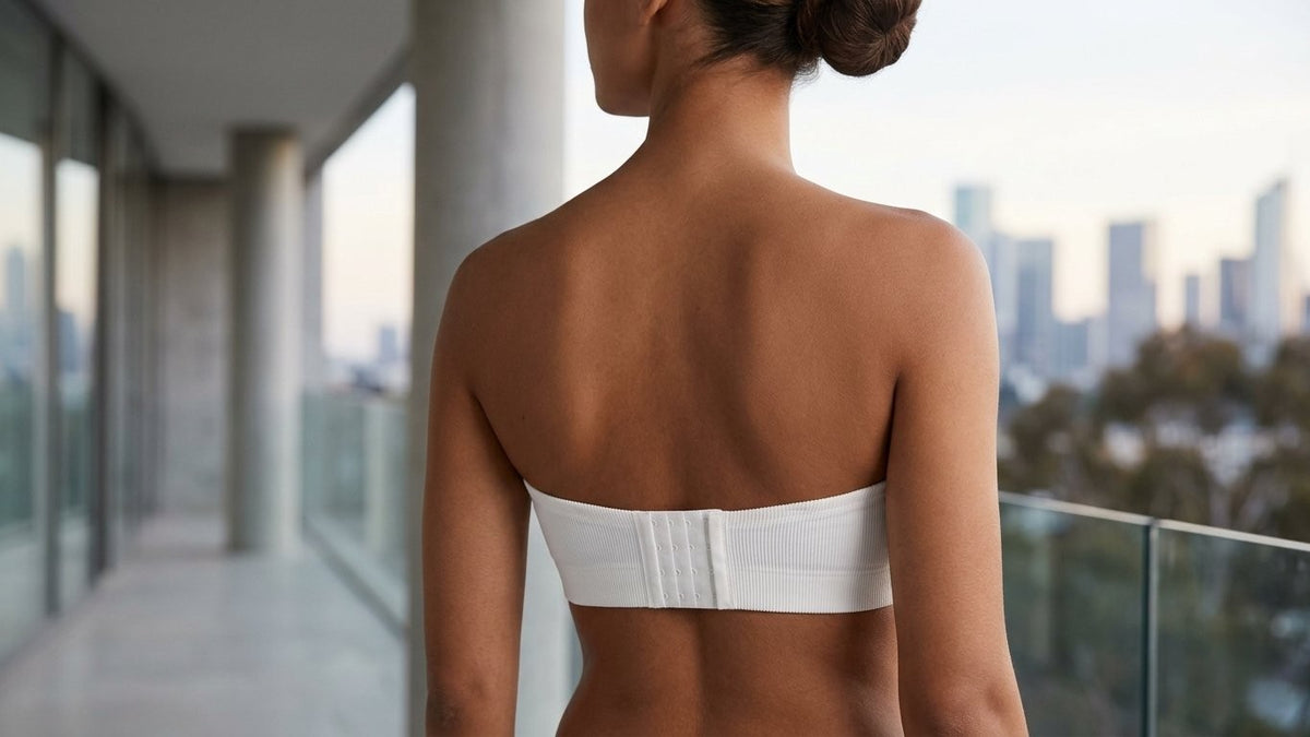 Women's Strapless-Style Balcony Bra