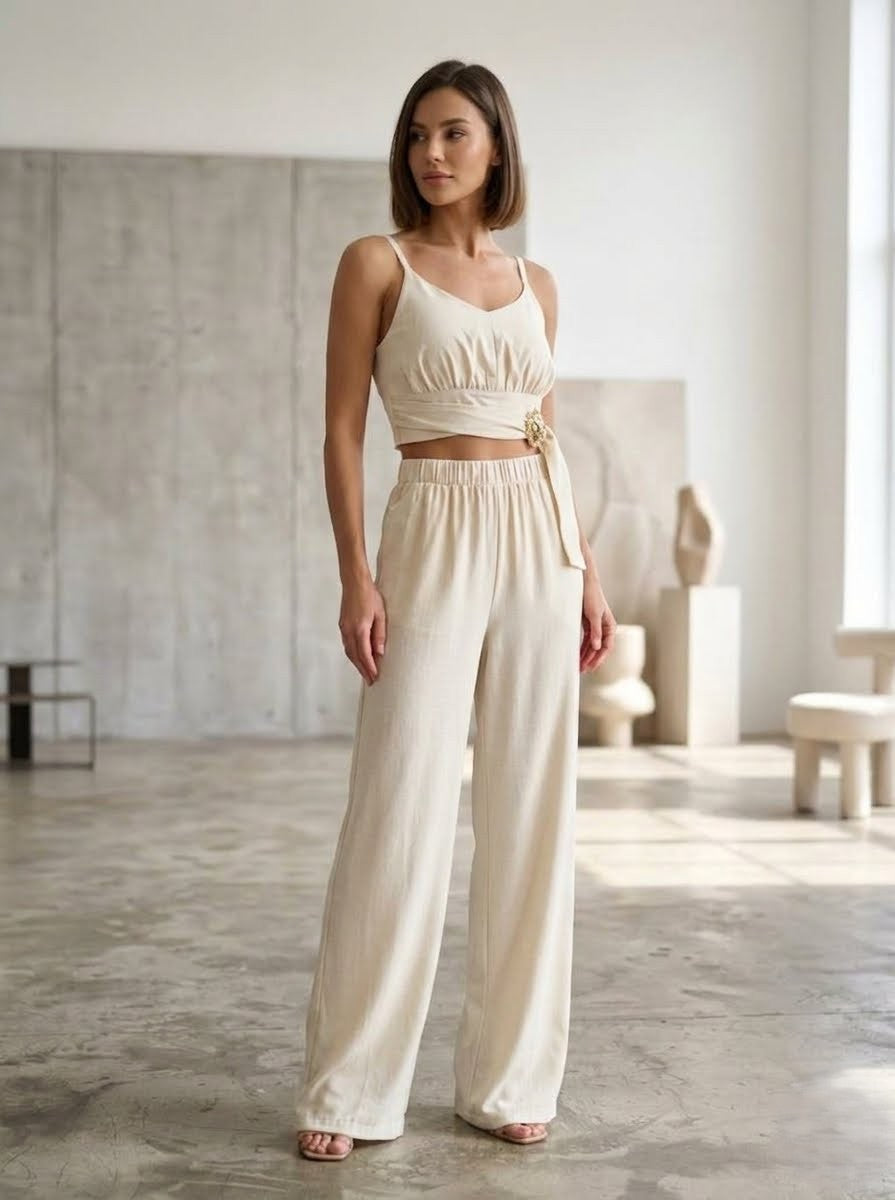 Stylish two-piece coordinating set