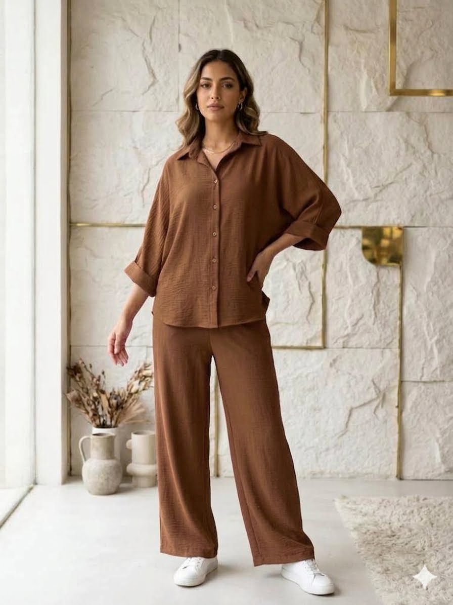 Two-piece coordinated women set