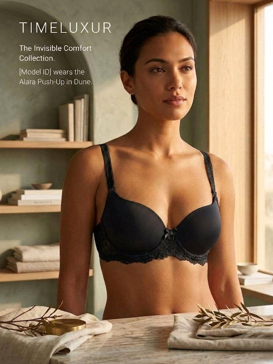 Classic women's push-up smooth bra