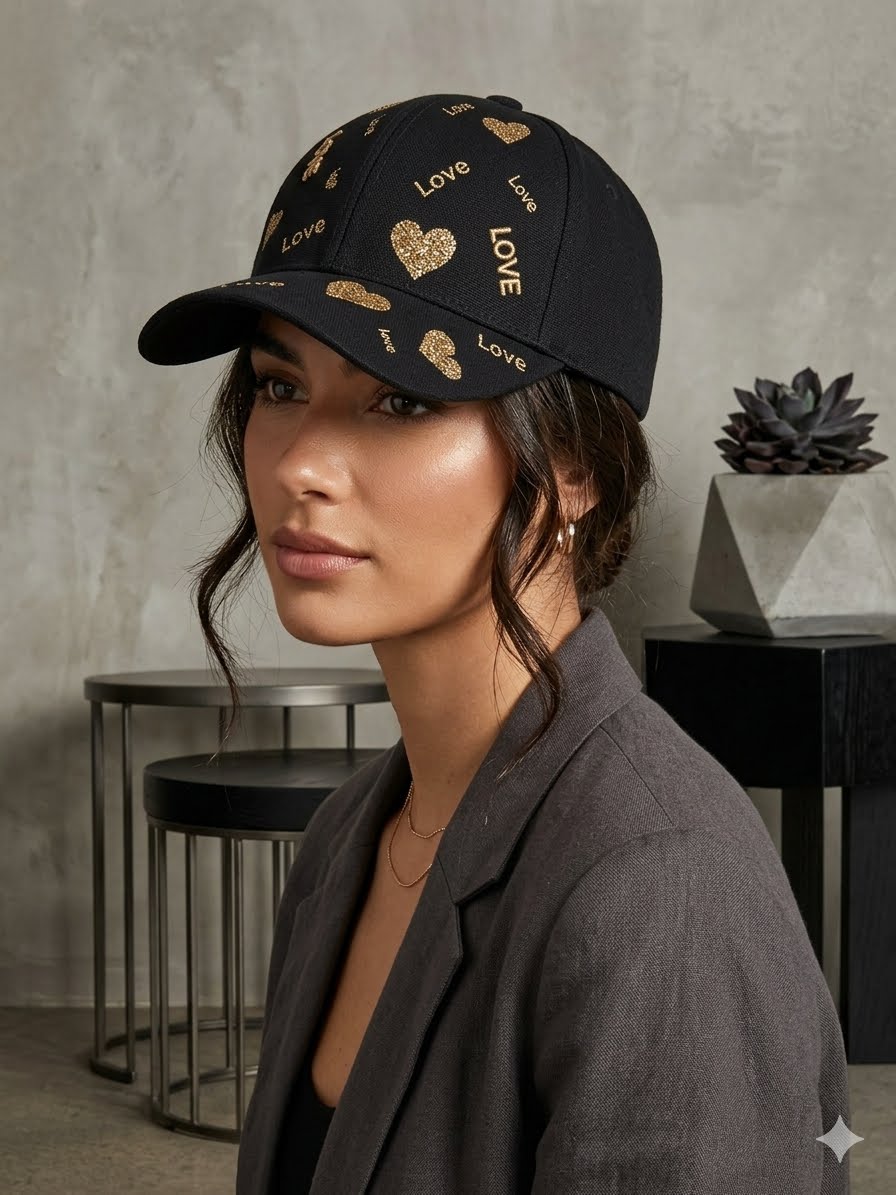 Chic and playful baseball cap
