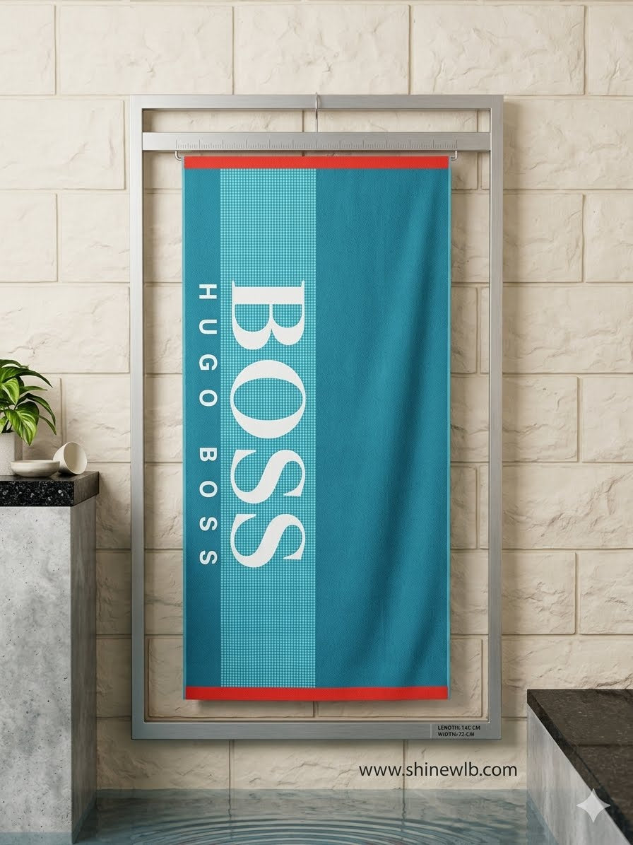 rectangular beach towel - HB