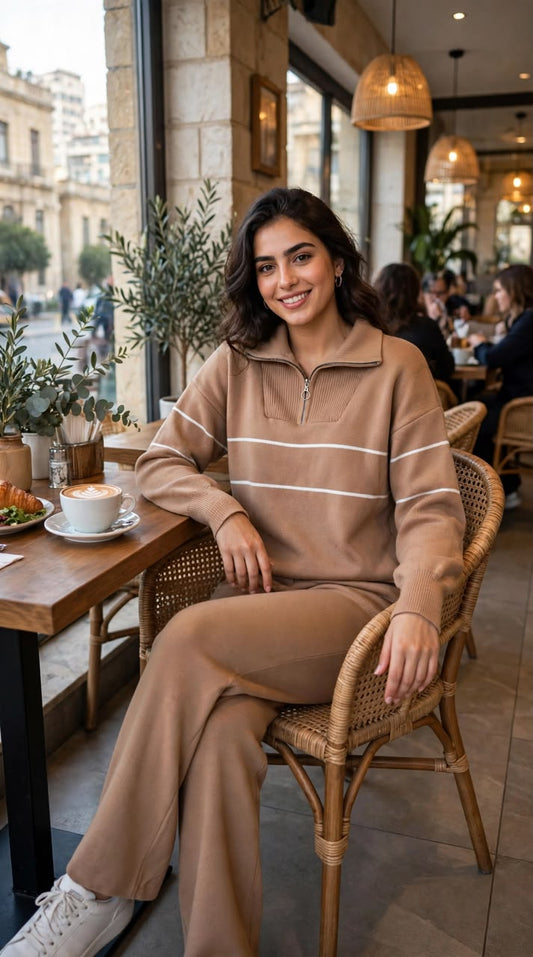 Relaxed-fit women's knit