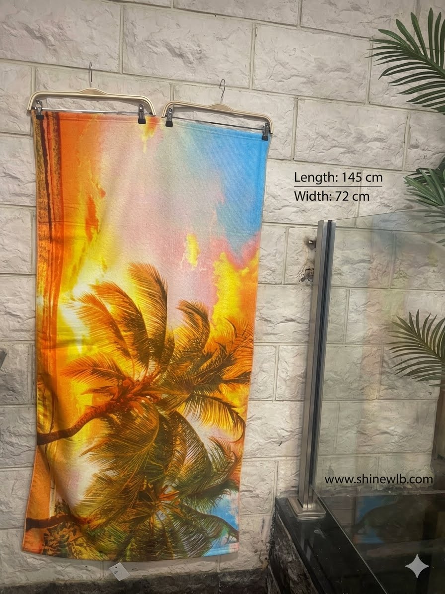 rectangular beach towel - Nakhle