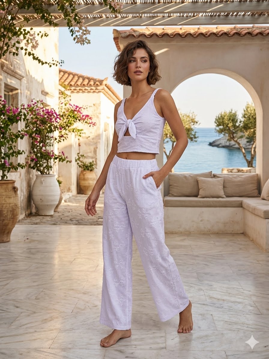 stylish two-piece special summer set