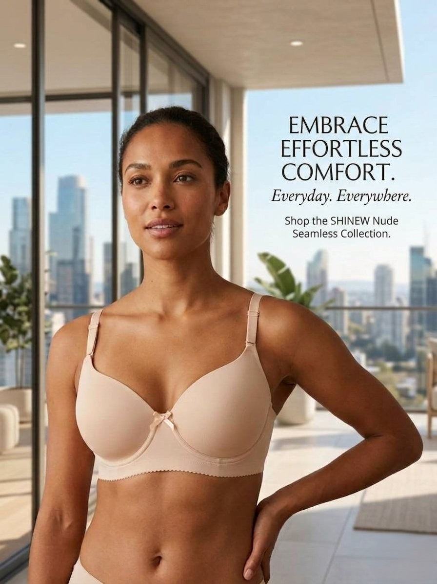 Laser Cut women's push-up bra