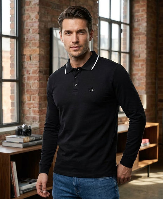 long-sleeve polo oysho shirt