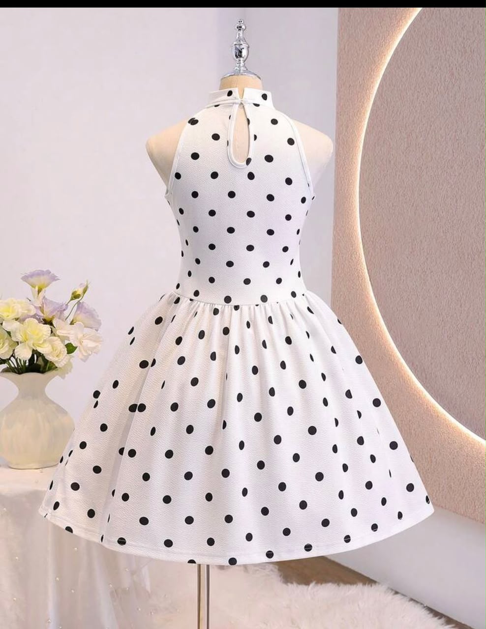 Playful, vintage-inspired mini dress -10 yrs