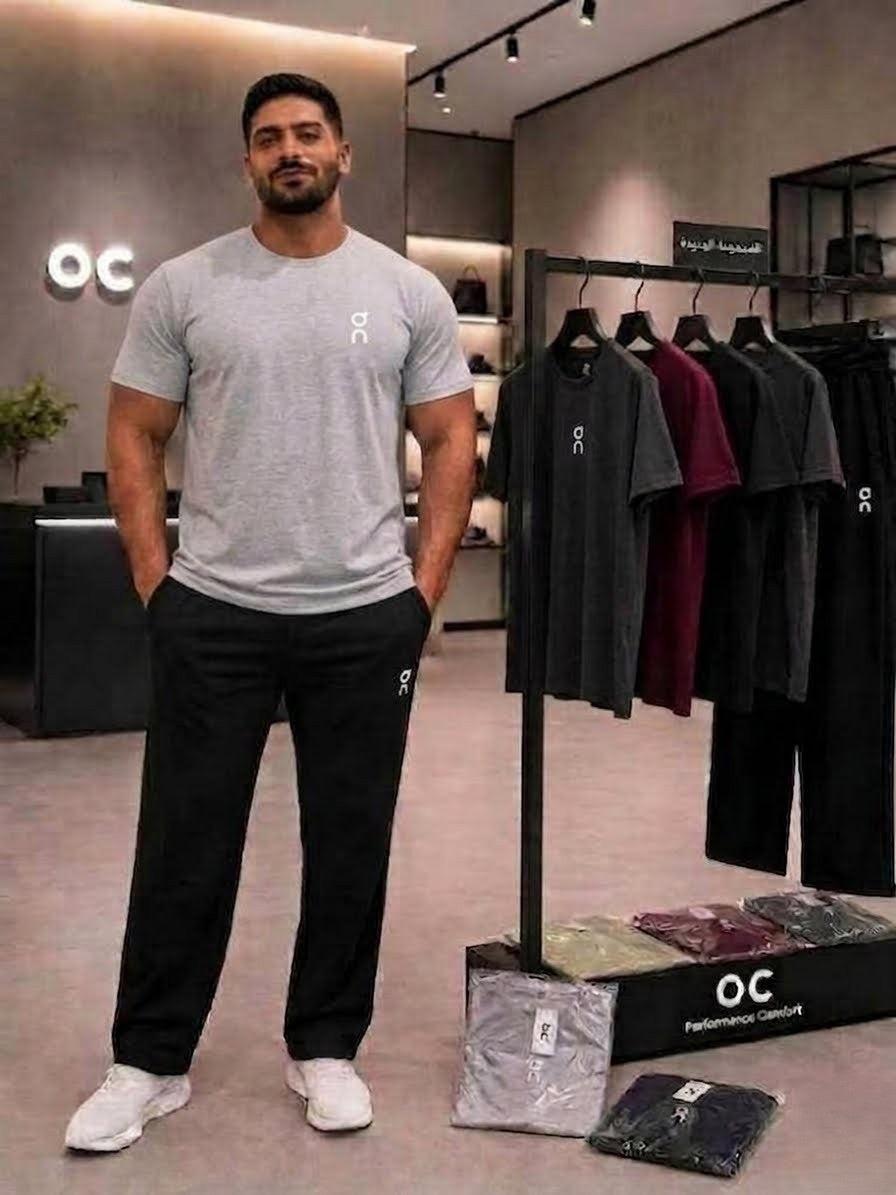 comfortable men's athletic set - Big Size